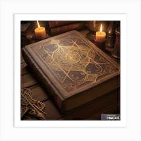 Enigma Grimoire Chronicles Art Print