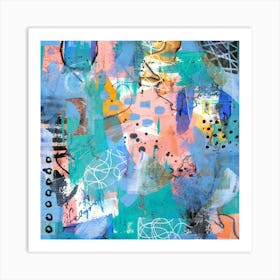 Abstract Painting 1 Art Print