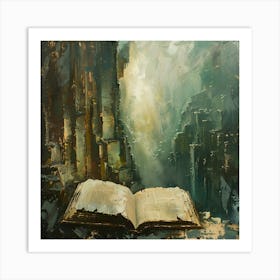 Open Book 3 Art Print