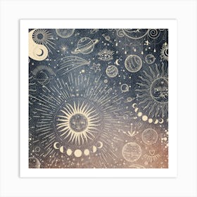 Galaxy Art Print 6 Art Print