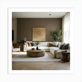 Modern Living Room 46 Art Print