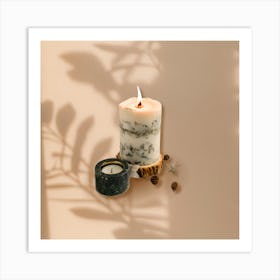 Candle Art Print