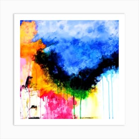 Abstract Painting 10 Art Print