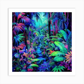 Jungle 3 Art Print