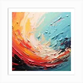 Abstract Brilliance Ballet Art Print