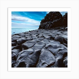 Giants Causeway, Iceland Art Print