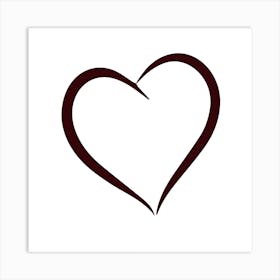 Heart Shape Art Print