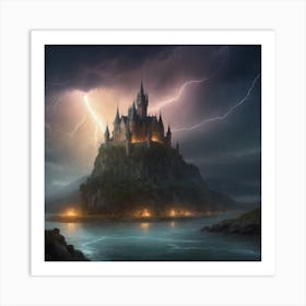 Fantasy Castle Art Print