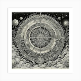 Clockwork Universe Art Print