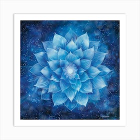 Throat Chakra (Vissudha) 4 Art Print