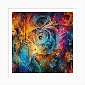 Abstract Painting 1 Art Print