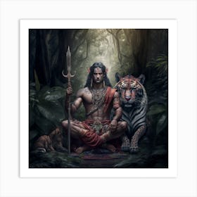 Protectors of the forest Art Print