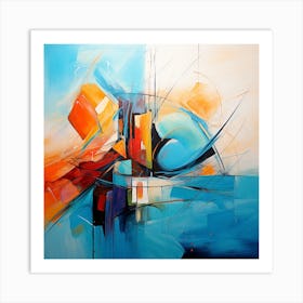 Abstract Painting 4 Art Print