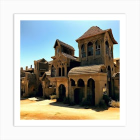 Deserted Castle Art Print