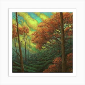 Autumn Forest Art Print