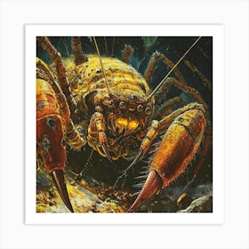 Crab Monster Art Print