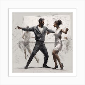 Dancers Art Print