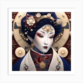 Geisha 27 Art Print