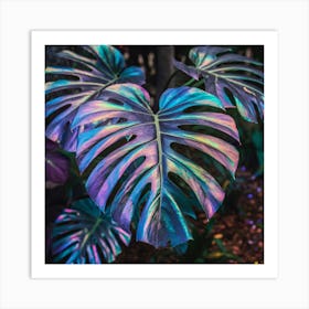 Tropical Leaf Art Print