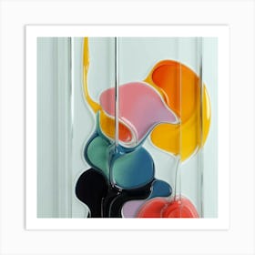 Abstract painting art 44 Art Print