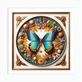 Preserved Butterfly Art Art Print