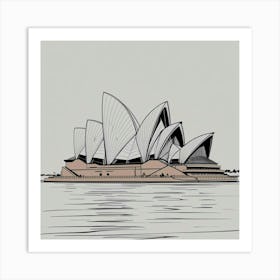 Sydney Opera House Art Print