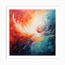 Harmony in Chromatic Chaos Art Print