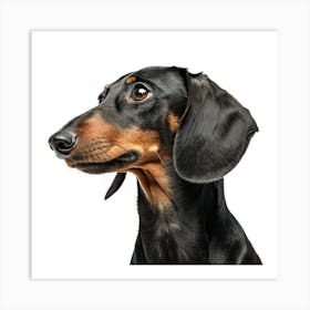 Dachshund Dog Portrait Poster