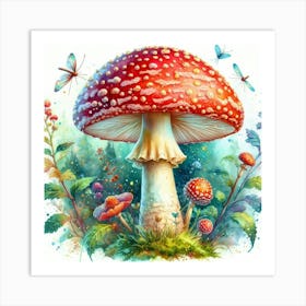 Fly agaric 3 Art Print