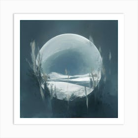 Snow Globe Art Print