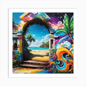Tropical Paradise 33 Art Print