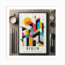 Berlin Travel Poster 1 Art Print