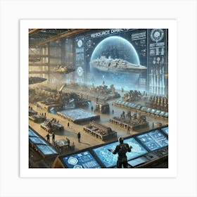 Resource Directorate Allocating Resources Art Print