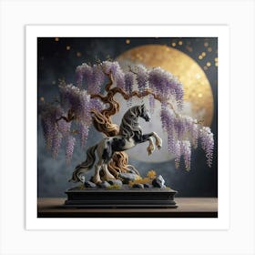 Wisteria Tree 2 Art Print