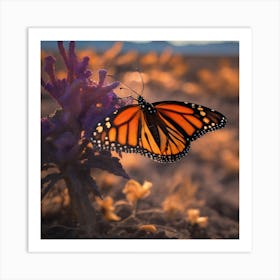 Monarch Butterfly 3 Art Print