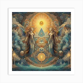 Angels Of Light Art Print