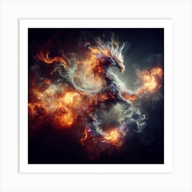 Unicorn nebula Art Print