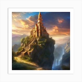 Castle In The Sky 37 Art Print