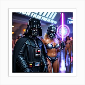 Darth Vader 25 Art Print