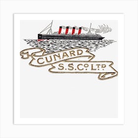 Cunard Art Print