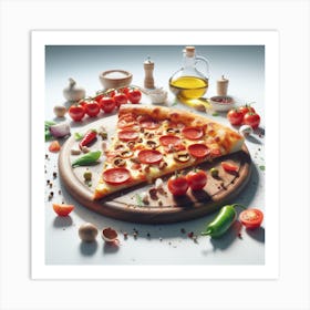 Pizza14 Art Print