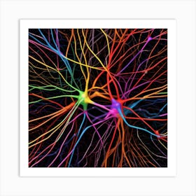 Neuron Stock Videos & Royalty-Free Footage 11 Art Print