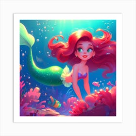 Little Mermaid Art Print