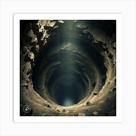 Hole In The Ground Art Print