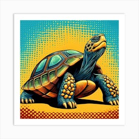 Turtle Print 1 Art Print