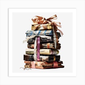 Stack Of Gift Boxes 3 Art Print