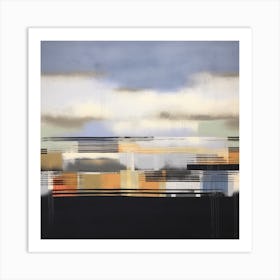 Geometric Forms Landscape 2 1 Art Print