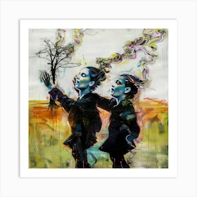 The Psychedelic Dance Art Print