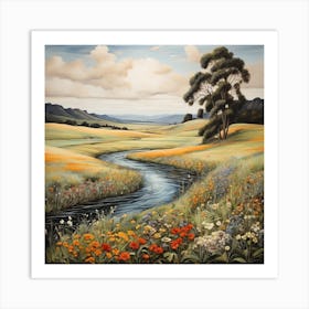 San Diego River Art Print