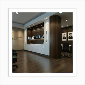  Design Of Hair Restoration Center  Art Print